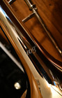 Moz Alto Trombone Nickel - Hard Case And Mouthpiece - Ready To Play Student Alto