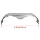 For 13    14    15    Heavy Duty Round Plate Tandem Axle Trailer Fenders 9  X 66  X18 