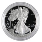 2017-w Proof  1 American Silver Eagle Box  Ogp   Coa