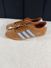 Adidas Tokyo W Ih3992 Women s 8 5 Brown Suede Blue Stripes Sneakers New