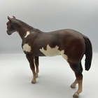 Vintage Breyer White Speckle Paint Brown Chestnut Horse Figure