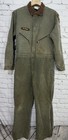 Vintage National Park Service Uniform Coveralls 44r Green Patch Usa Distressed
