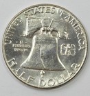 1956 Franklin Half Dollar Nice Brilliant Uncirculated Silver 50c