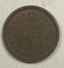 1863 Thomas White Civil War Merchant Token  Abahoir Place  New York 