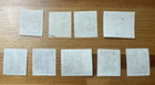 1945 Republic Of China Formosa Japan Overprinted Sc  1-9 Complete Set Mnh Ngai