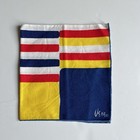 8 Vintage Vera Napkins Mcm Block And Stripe Geometric Design Vera Neumann Retro