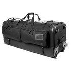 5 11 Tactical Cams Rolling Bag Black Duffel Military Deployment Luggage   1