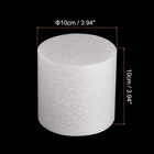 Round Foam Cake Dummy 4 Inch X 4 Inch Circle Dummy Cake Set For Wedding Cakes  B
