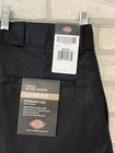 Dickies 85283bk  Men s Double Knee Cell Phone Pocket Loose Fit Work Pants