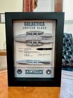 Galactica Display Shadow Box  6  X 8   Battlestar Galactica  Fan Made