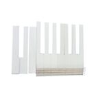 52pcs White Abs Plastic Piano Keytops Kit With Fronts Replacement Key Tops Pt