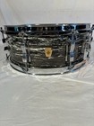 Early 1960   s Ludwig 14x5 5 Black Oyster  Ringo Clone Snare Drum  3ply W rerings