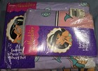 Vintage Disney s Aladdin Jasmine 3 Piece Twin Sheet Set Open Bag