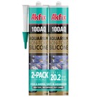 100  Waterproof Aquarium Sealant - Fish-safe  Fast-curing Glass Adhesive  2 Pack
