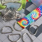 10 - Country Brook Design   1 1 2 Inch Welded D-rings  2