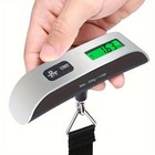 Portable Digital Luggage Scale  110 Lbs   50 Kg  Lcd Display Hanging Weighing