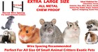 Large 74  Double Stackable Chew-proof Ferret Rat Mice Squirrel Chinchilla Cage