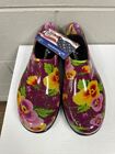 Sloggers Purple Pansy Waterproof Shoe Women s Size 8