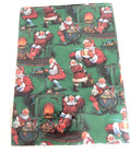 Vtg Christmas Wrapping Paper Flat Sheets 10 Sheets 5 Different Designs 37 Sq Ft