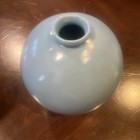 4 5  Blue Milk Glass Lightning Rod Sphere Plain Ball For Weather Vane