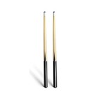 2 Pieces 19inch Mini Cue Stick Pool Cue Hardwood Billiard Cue Stick For Kids 