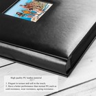 Photo Album 4x6 1000 Pockets Photos Leather Cover Extra Large Capacity Family