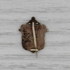 Antique Masonic Pin 6-7k Gold Square Compass Blue Lodge Emblem Badge