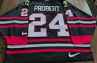Vintage Rare Bob Probert Chicago Blackhawks Nike Nhl Hockey Jersey Sz Large