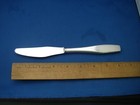 Hans Hansen Denmark Sterling Charlotte Pattern Place Knives-8 1 4 Inches