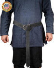 Medieval Viking Belt For Men - Renaissance Leather Ring Knight Accessory - Ren F