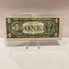 Mis Cut Error Note  1 Dollar Bill Off Center Series 1977a   Us Paper Currency