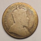 Canada 1909 Silver 10 Cent Canadian Coin King Edward Vii   925 Fine   b 