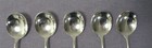 Gorham Invitation Silverplate Flatware Set Of 5 Gumbo Soup Spoons