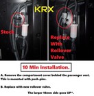 Krx   Krx4 1000 Fuel Tank Vent  Breather  Rollover Valve