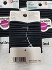 Scunci Elastics Hair Tie No Damage Medium Hold Black  18 Pcs X 10  Total Qty 180