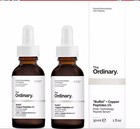 The Ordinary  buffet    Copper Peptides 1  Serum -  2  Packs X 1oz New - Sealed