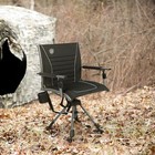 360   Silent Swivel Hunting Chair For Blinds  Adjustable Folding Hunting Seats Wi
