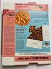 1964 Nabisco Spoon Size Shredded Wheat Cereal Box Vintage Food Movie Prop