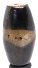 34 9mm Ancient Large Western Asian Banded Agate Eye Bead