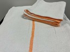600 Pieces New Gold Striped Bar Mops Resturant Cleaning Towels