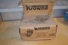 Krowne Stainless Steel Sink Model Hs-9 Gooseneck Faucet Commercial Wall Mount