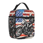 Ueqiki American Flag Motorcycle Insulated Medium 