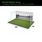 Golf Simulator Turf Flooring  Golf Mat For Indoor  Golf Simulator Accessories   
