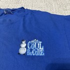 Vintage Y2k Nestea Cool To The Core Lemon Iced Tea T-shirt Snowman Promo Xl
