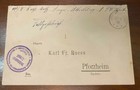 Momen  South West Africa 1906 Feldpost Cover Lot  64540