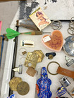 140  Estate Vintage Junk Drawer Lot