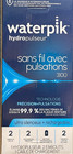 Waterpik Wf-20 Cordless Pulse Rechargeable Portable Water Flosser Wf-20cd010