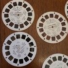 Vintage 3d Gaf View-master Red Storage Case With Viewer And Lots Of Reels