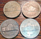 War Nickels  part Silver    1943 1944  1-1958-p   Three Toned_obv rev  Free Ship