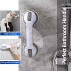 2pack Shower Grab Bar 12  Showers Suction-bar Handle Bathroom Safety Grip Handle